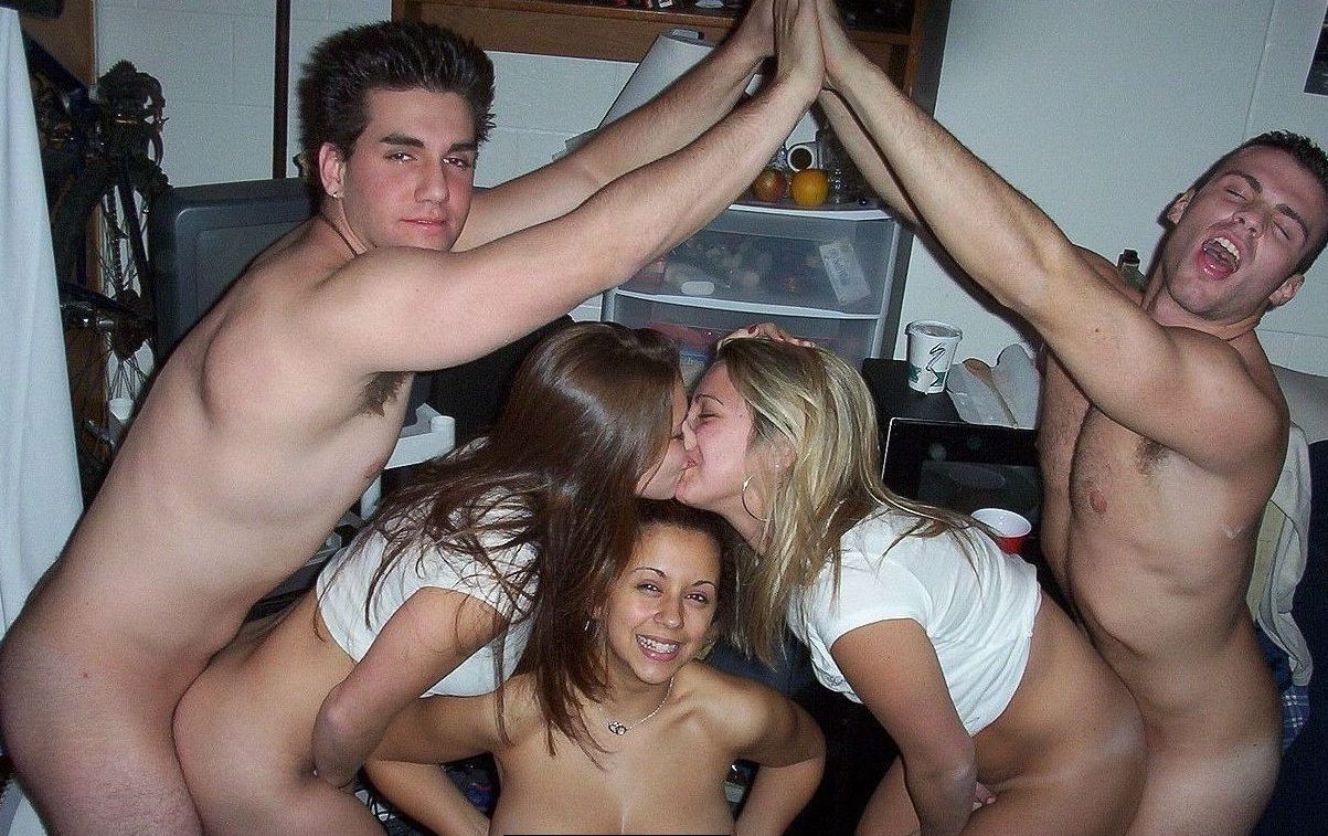 Asian college sex party