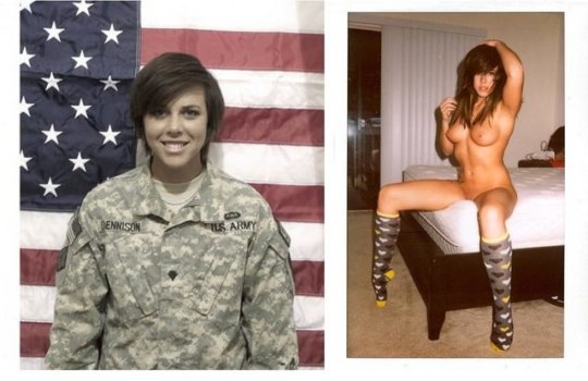 【兵士ヌード】ストレス溜まりまくる女性兵士の着衣ヌード比較画像、案外だらしない身体してて草ｗｗｗｗｗｗｗｗｗｗ(画像30枚)・8枚目