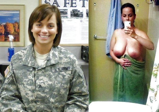 【兵士ヌード】ストレス溜まりまくる女性兵士の着衣ヌード比較画像、案外だらしない身体してて草ｗｗｗｗｗｗｗｗｗｗ(画像30枚)・20枚目