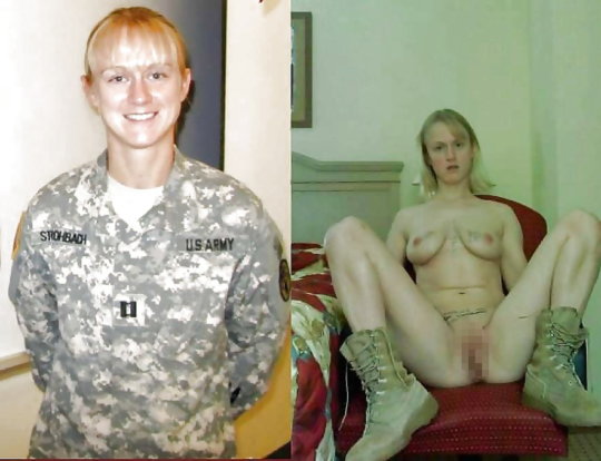 【兵士ヌード】ストレス溜まりまくる女性兵士の着衣ヌード比較画像、案外だらしない身体してて草ｗｗｗｗｗｗｗｗｗｗ(画像30枚)・28枚目