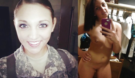 【兵士ヌード】ストレス溜まりまくる女性兵士の着衣ヌード比較画像、案外だらしない身体してて草ｗｗｗｗｗｗｗｗｗｗ(画像30枚)・29枚目